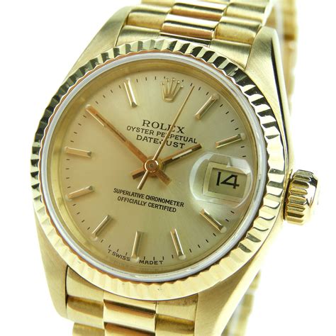 oyster perpetual lady datejust rolex gold band|cheapest rolex lady datejust.